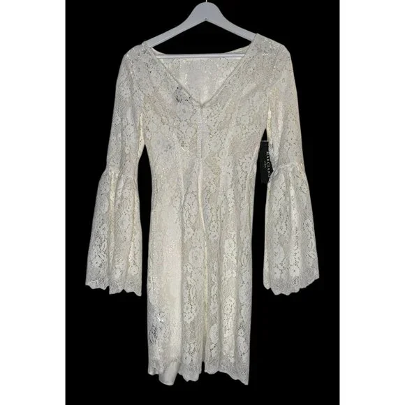 lace-trim ruched mini dress in small rose print Rose-Appliqué Pink Ruched Mini Dress main image 1